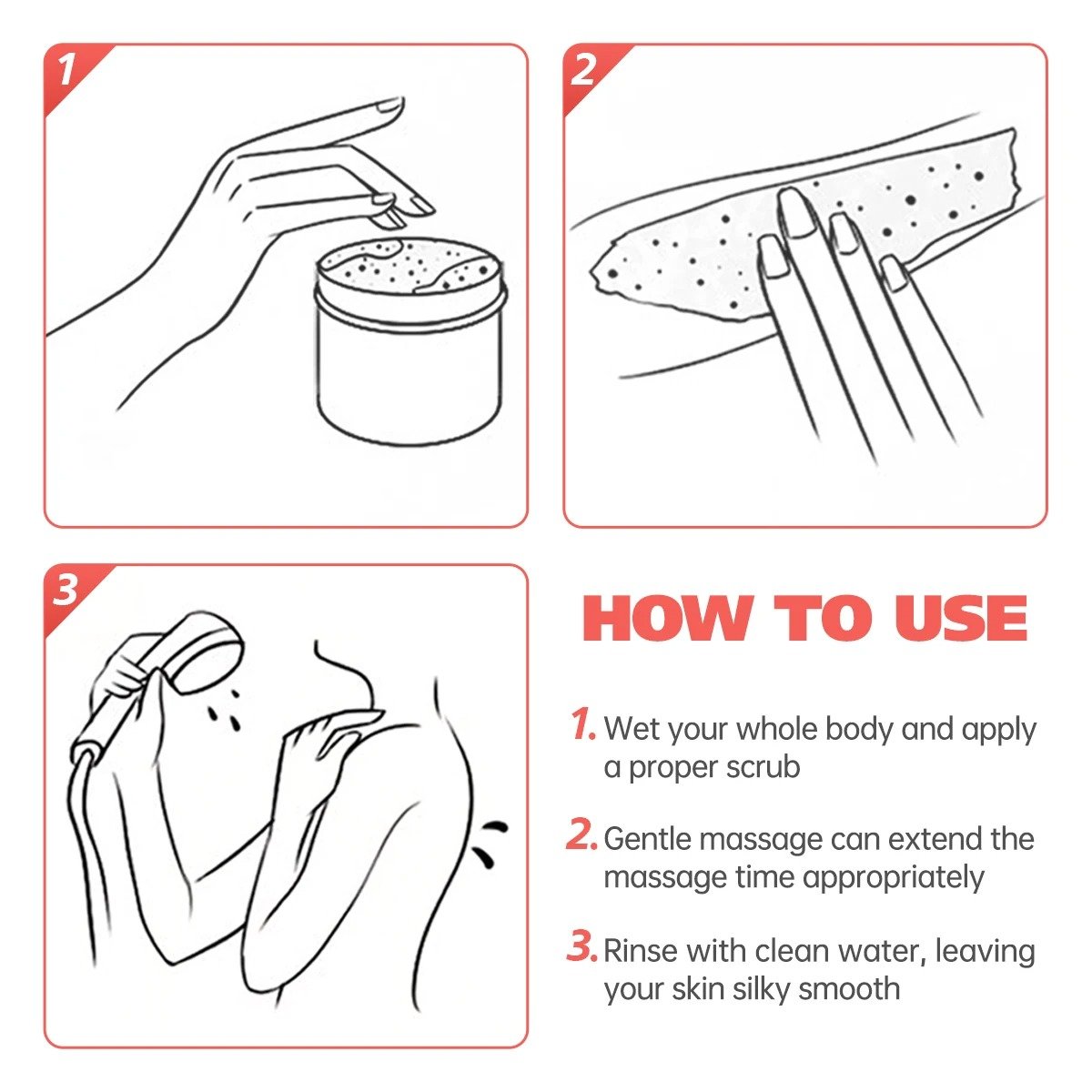 مقشر الجسم لملح الهيمالايا - الصورة 4